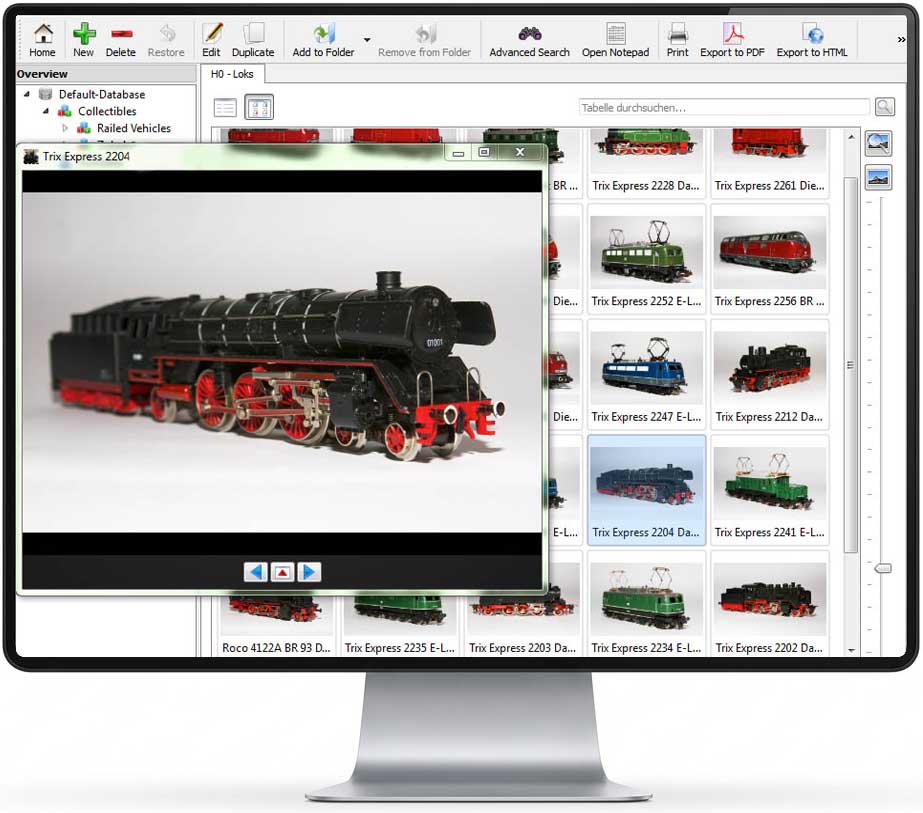 Stecotec Model Railroad Collector Pro product image